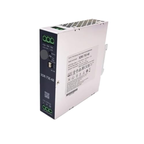Alimentation sur Rail DIN XDR-75E transformateur AC DC 48V boîtier tableau