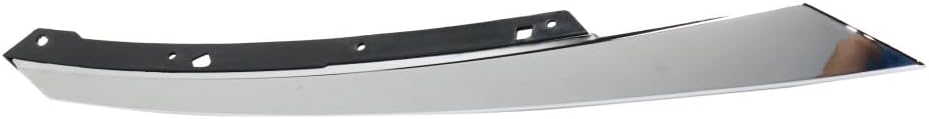 For Honda Civic 2016 2017 2018 Grille Molding Driver And Passenger Side | Pair Chrome Coupe and Sedan Models | Made Of PP/ABS Plastic | Replacement For HO1212117, HO1213117 | 191275125892, 71129TBAA01