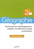 livre géographie seconde nathan corrigé  Géographie 2nde - Livre du professeur - Ed. 2019