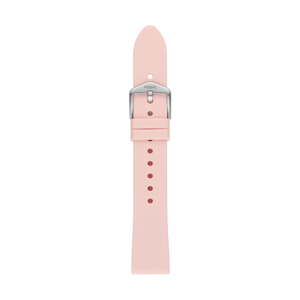 Fossil Strap for Women 18 mm lug width, Silicone Strap, S181395