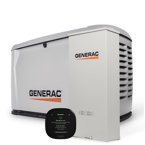 Image of Generac 28kW Home Standby Generator with 200 Amp Transfer Switch, Cellular Connectivity, Easy To Use, Whole House Power Backup, Smart Outage Solution - Comes With Ecobee Smart Thermostat