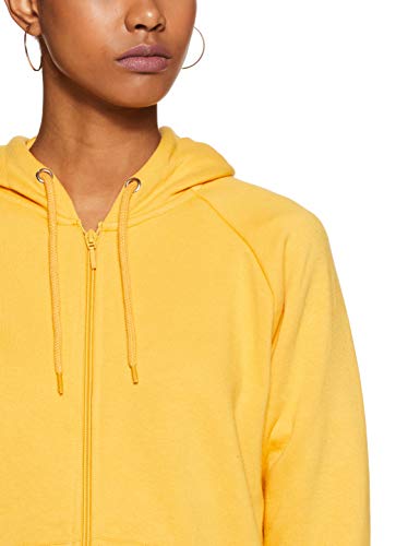 Image of Allen Solly Women's Synthetic Hooded Neck Sweatshirt | Long Seelves Regular Fit Zipper