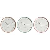 RELOJ PARED PVC 25,5X4,3X25,5 3 SURT.
