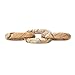 Bloomingville Decorative Marble Chain, Variegated Brown Tones