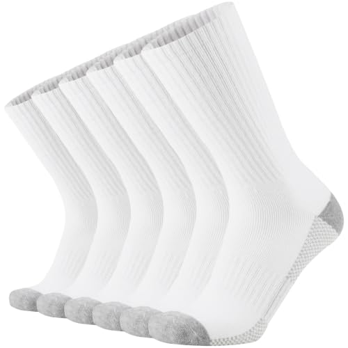 Image of ONKE Seamless Athletic Work Socks for Men Heavy Duty Boot Max Cushion Crew