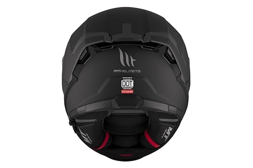 Miniatura 4 de Mt Helmets - Casco Mt Ff118sv Thunder 4 Sv Solid A1 Negro Mate L