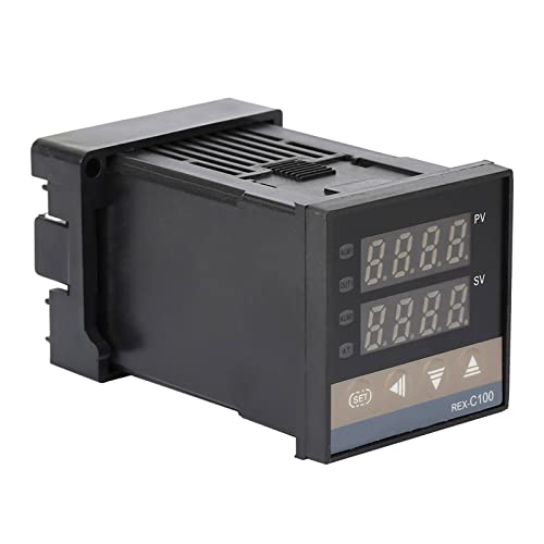 Controlador de Temperatura Digital PID, Marca + Punto de Venta de Características, Termostato de Salida de relé para Invernaderos de Hortalizas, Tanques de Agua Domésticos,
