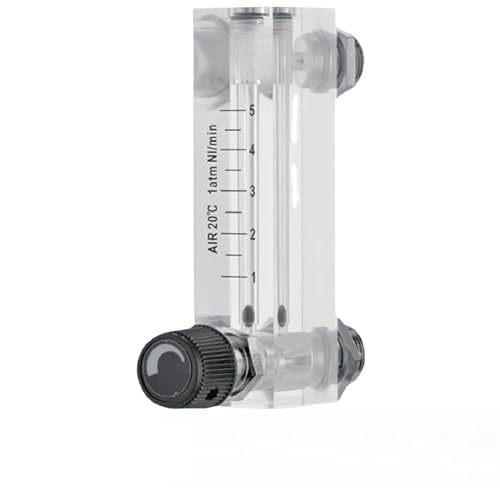 Débitmètre d'air rotamètre LZM-6T compact avec valve de réglage pour installation sur panneau