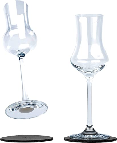 Silwy® Magnetic Glasses, Fine Crystal Glasses with Perfectly...