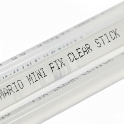 Image of Mario Mini Transparent 7mm Hot Melt Glue Sticks for 20W Glue Gun (50 Pcs) | Strong Adhesive for DIY, Art & Craft, Repairs | Mini Glue Gun Sticks