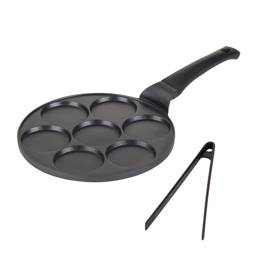 Poêle à crêpes induction spatule mini pancakes et poffertjes - 2