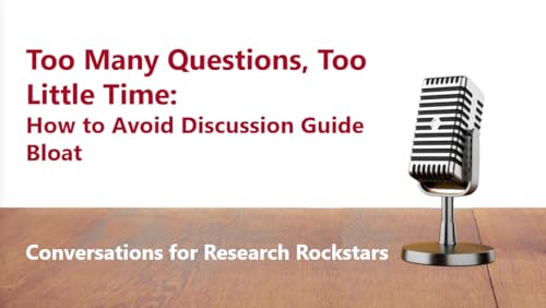 Too Many Questions, Too Little Time