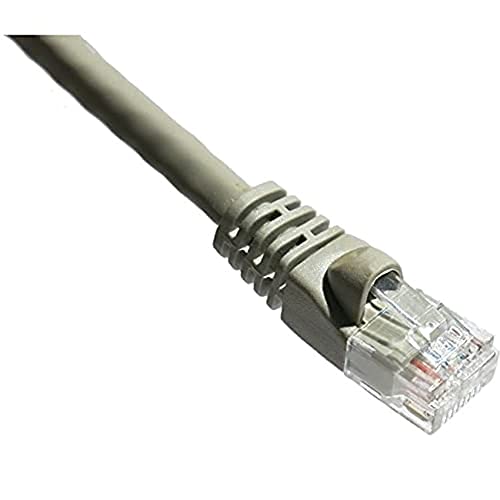 Axiom Memory SOLUTIONLC 3FT CAT6A 650MHZ S/FTP Shielded Patch Cable Molded Boot (Gray)