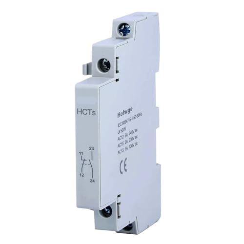 Contacteur auxiliaire HCT iACTS double contact 1NO1NC pour domotique