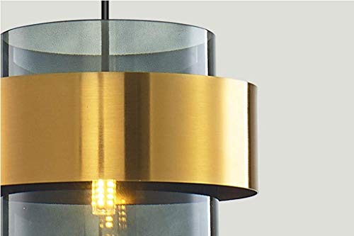 Lustre tete unique pour eclairer efficacement un comptoir - 3