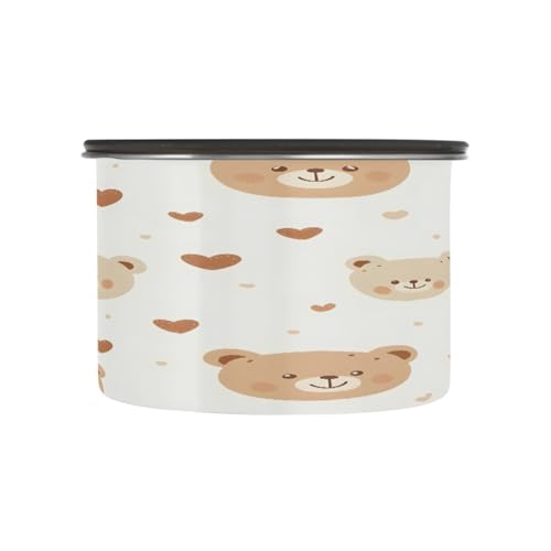 Contenedor Hermético de Acero Inoxidable para Café 17oz