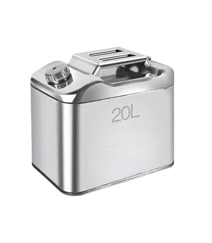 Réservoir de carburant 20L en inox idéal pour les longs trajets en voiture et moto