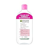Garnier Micellar Water, Gentle and Hydrating Facial Cleanser & Makeup Remover, Suitable for Sensitive Skin, Vegan, Cruelty Free, Fragrance Free, 700ml