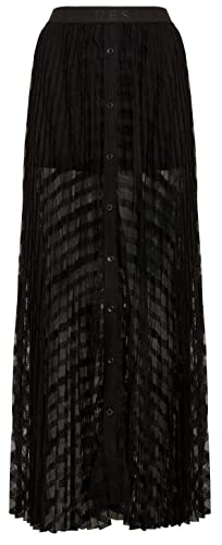 GUESS ABIGAIL SKIRT, tinta unita (jblk), taglia