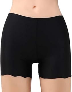 plumbury Women's/Girl's Seamless Smooth Ice Silk Boyshort Panty/Cycling Shorts/Under Skirt Shorts-picture-28