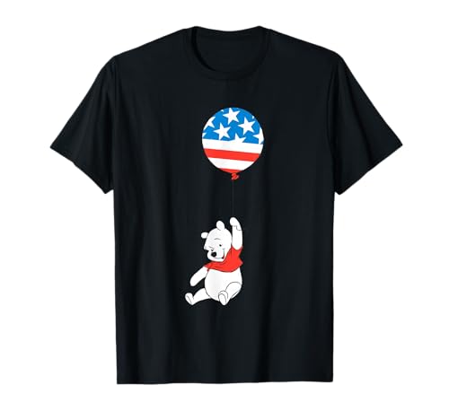 T-shirt Winnie the Pooh Americana Balloon coton anti-irritation
