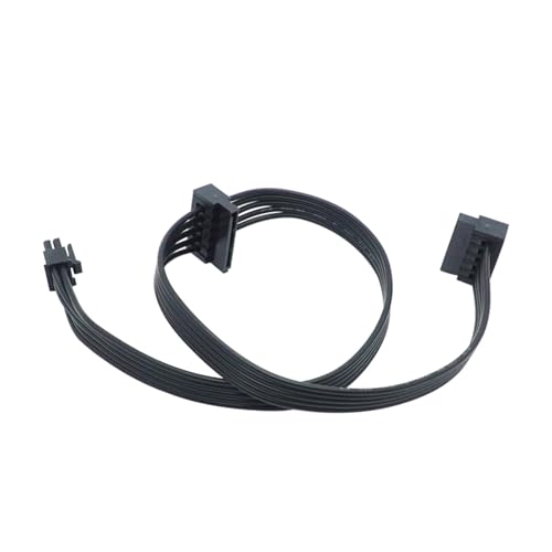 Cable de alimentación M1ni 6 Pin a 2 SATA 15 Pin 45cm miniatura 3
