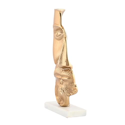 Image of CraftVatika Home Decoration Items for Living Room Decoration Items for Bedroom, Human Face Art Abstract Sculpture, House Warming Gifts New Home Decor Shelf Corner Showpiece, Aesthetic Home Decor Items