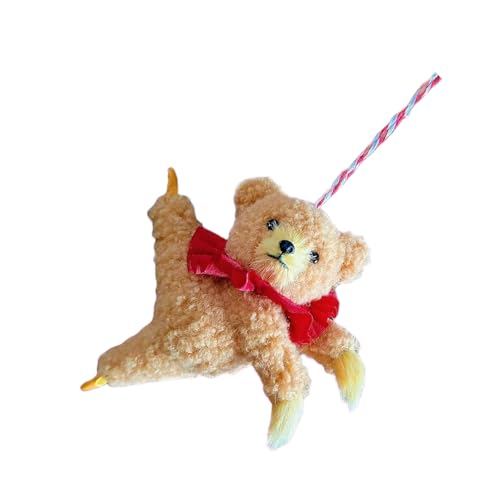Porte-clés ours en peluche doux pour embellir vos sacs de nuit - 3