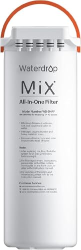Waterdrop WD-D4RF Filter, Replacement for WD-D4-W...