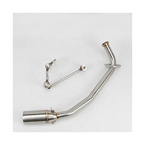 Slip on pour PCX 125 PCX 150 PCX125 2018 2019 2010-2016 Échappement De Moto Modifié Connexion Avant Mid Link Pipe Pot Silencieux d'échappement Moto (Couleur : 2010-2016)