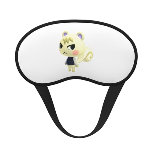 ジュン-あつ森 アイマスク スリープマスク 眼帯 安眠 目隠し 睡眠用 遮光 軽量 昼寝 旅行 快眠 圧迫感なし 通気性 柔らかい 快適 収縮バンド型 調整可能 手洗いok 旅行 出張 オールシーズン対応 男女兼用 1枚