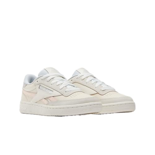 Reebok Women's Club C Revenge Sneaker, Tapioca/Washed Clay/Moon, Size 8.52