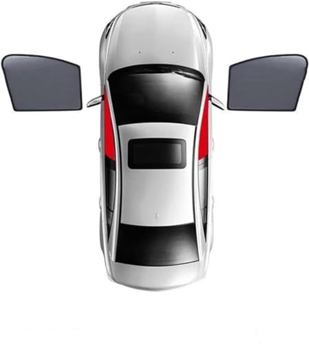 Coche Translúcido Parasoles para-Hyundai I30 Touring 2018-2023, Bloquear los Rayos UV Plegable Protección Solar Protección Privacidad Accesorios,2 pièces Avant