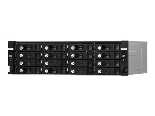 QNAP TL-R1620Sdc-US 16 Bay 3U rackmount Dual-Controller SAS 12Gb/s JBOD Expansion Enclosure (Diskless)