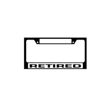 Knockout Moldura para placa de licença 4090 "Retired"