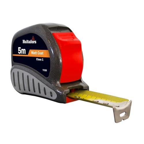 Hultafors | Tri-Lok Pocket Tape | Metric Graduations | 5m x 25mm | TV5M