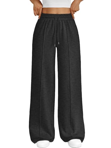 Trendy Queen Womens Wide Leg Sweatpants Baggy Loose Fall Barrel
