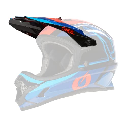 Ricambi Mountain Bike MTB Motocross Visiera di ricambio per il Casco SONUS SPLIT V.23 di V.23 Blu Rosso Taglia unica