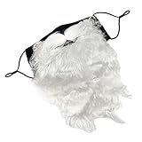 Weihnachtsmann-Bart staubdicht und für Erwachsene und Kinder Geschenke für Erwachsene...