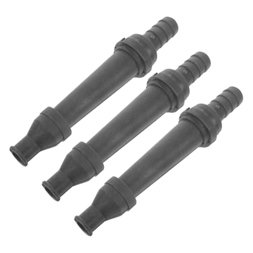 CHILDWEET 3pcs Fire Extinguisher Accessories Nozzle Replacement Nozzle for Fire Extinguisher Replacement Extinguisher Nozzle Extinguisher Accessory Water Extinguisher Nozzle Pe Black