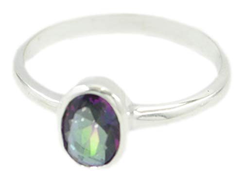 Bague en argent sterling 925 chic multi anneaux authentique bijou de créateur