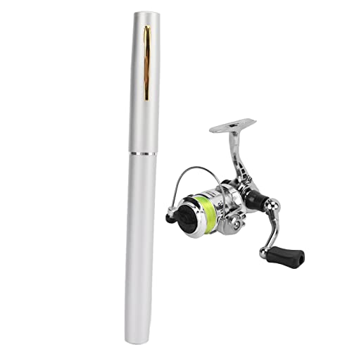 DESIGN COMPATTO: Questa canna da pesca portatile misura 20 cm di lunghezza e 1,5 cm di diametro quando riposta (facile da trasportare nel bagaglio), il che la rende comoda da trasportare e utilizzare, mentre il suo aspetto elegante aggiunge un tocco di stile.