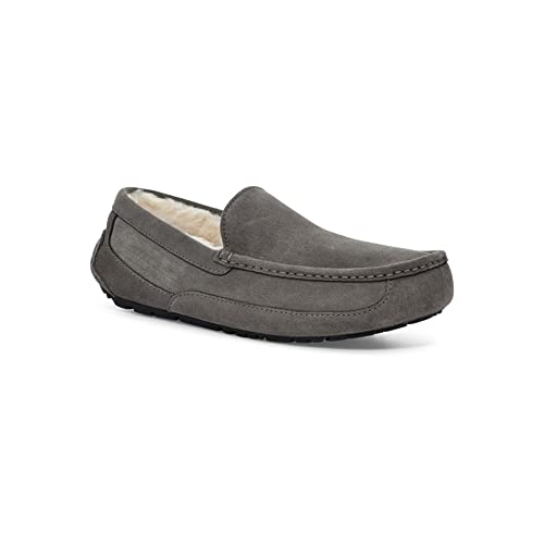 UGG Men's Ascot Slipper, Grey, 172