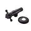 OUNONA matt schwarz Body Badezimmer Eckventil Messing bleifreies Abschaltung Vavle f¨¹r WC K¨¹che Sp¨¹le