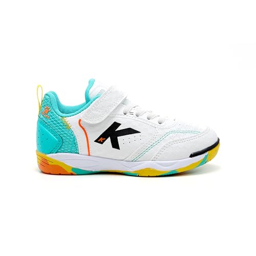 KELME Zapatilla De Niño Goleiro Elastic Indoor Blanco Talla 32