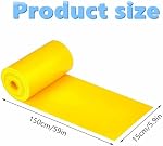 Three Resistance Bands for Exercise, Professional Elastic Bands, Fitness Bands, Perfect for Home Workouts, Strength Training, Yoga, Pilates, Stretching (red, Yellow, Green)