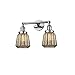 Innovations 208-PN-G146-LED 2 Light Vintage Dimmable LED Bathroom Fixture, Polished Nickel