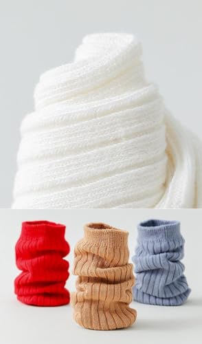 Baby Girls Knee High Socks Non Slip Toddler Boys Long Stockings Infant Floor Socks with Grips Bottom4