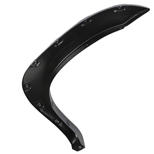 Black Textured Fender Flares Replacement For Toyota Tundra 2007-2013 With Front & Rear Wheel Fender Flare 4 Pcs Set #TOP5