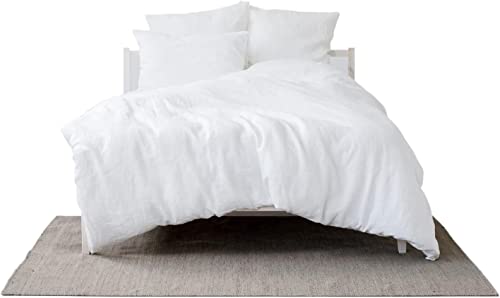 My Linen Home | 100% Stonewashed Leinen Bettwäsche Set | Single Set |...